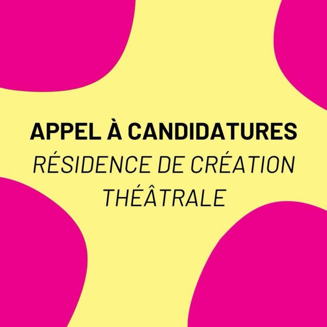 𝗔𝗨𝗧𝗢𝗠𝗡𝗘 ● 𝗔𝗣𝗣𝗘𝗟 𝗔̀ 𝗖𝗔𝗡𝗗𝗜𝗗𝗔𝗧𝗨𝗥𝗘𝗦 
➼ 𝗿𝗲́𝘀𝗶𝗱𝗲𝗻𝗰𝗲 𝗱𝗲 𝗰𝗿𝗲́𝗮𝘁𝗶𝗼𝗻 𝘁𝗵𝗲́𝗮̂𝘁𝗿𝗮𝗹𝗲 

Comme vous le savez, à Episcène, nous avons le désir de créer une communauté artistique soudée et solidaire, au sein de laquelle nous pouvons partager et soutenir les jeunes créations. Ainsi, nous offrons la possibilité aux artistes belges et français de résider dans notre théâtre pour venir développer leurs nouveaux projets. 

Découvrez ci-dessous tous les détails de nos résidences artistiques, et, surtout, n’hésitez pas à partager ce post avec tous vos contacts qui seraient potentiellement intéressés. 

Au fil de l’année, nous vous ferons part de toutes nos résidences et de leur développement. 

🍁𝗗𝗲́𝗽𝗼̂𝘁 𝗱𝗲 𝗰𝗮𝗻𝗱𝗶𝗱𝗮𝘁𝘂𝗿𝗲 𝗲𝗻𝘁𝗿𝗲 𝗹𝗲 𝟭𝟱 𝗼𝗰𝘁𝗼𝗯𝗿𝗲 𝗲𝘁 𝗹𝗲 𝟭𝟱 𝗻𝗼𝘃𝗲𝗺𝗯𝗿𝗲 ! 🍁

𝘈𝘷𝘦𝘤 𝘭𝘦 𝘴𝘰𝘶𝘵𝘪𝘦𝘯 𝘥𝘦 𝘭𝘢 𝘍𝘦́𝘥𝘦́𝘳𝘢𝘵𝘪𝘰𝘯 𝘞𝘢𝘭𝘭𝘰𝘯𝘪𝘦-𝘉𝘳𝘶𝘹𝘦𝘭𝘭𝘦𝘴 𝘦𝘵 𝘭𝘢 𝘞𝘢𝘭𝘭𝘰𝘯𝘪𝘦-𝘉𝘳𝘶𝘹𝘦𝘭𝘭𝘦𝘴 𝘐𝘯𝘵𝘦𝘳𝘯𝘢𝘵𝘪𝘰𝘯𝘢𝘭. 

#episcène #avignon #théâtre  #artistes #compagnies #artistebelge #artistefrançais #accompagnementartistique #comédien #comédienne #appelàcandidatures #résidence #résidenceartistique #résidencethéâtrale #création #créationthéâtrale #jeunecréation #artduspectacle #spectaclevivant #culture #développementartistique  #belge  #belgique #belgitude #wbi #federationwalloniebruxelles #pierreyvesjeholet